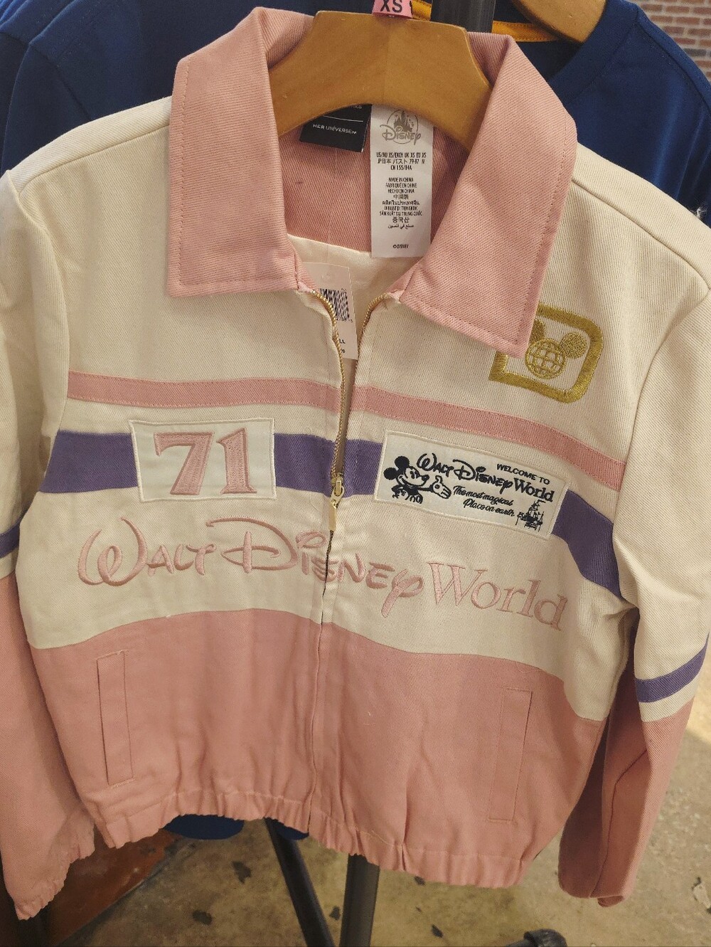 Disney Parks Nostalgia Collection By Universe Jacket - Picture 2 of 2